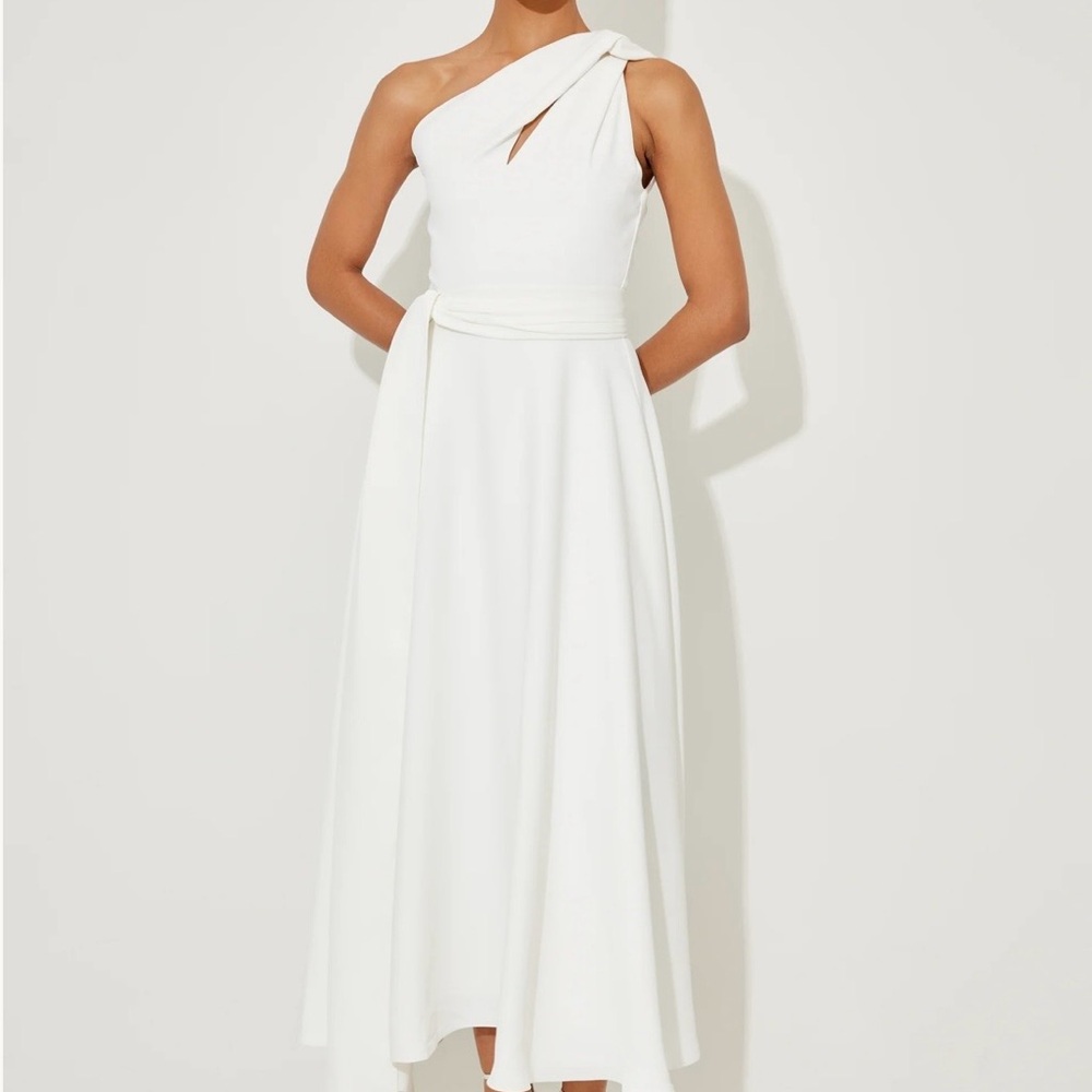 Asymmetrical Midi Dress - ODD MUSE
